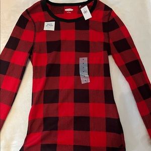 Flannel red and black shirt (new)
